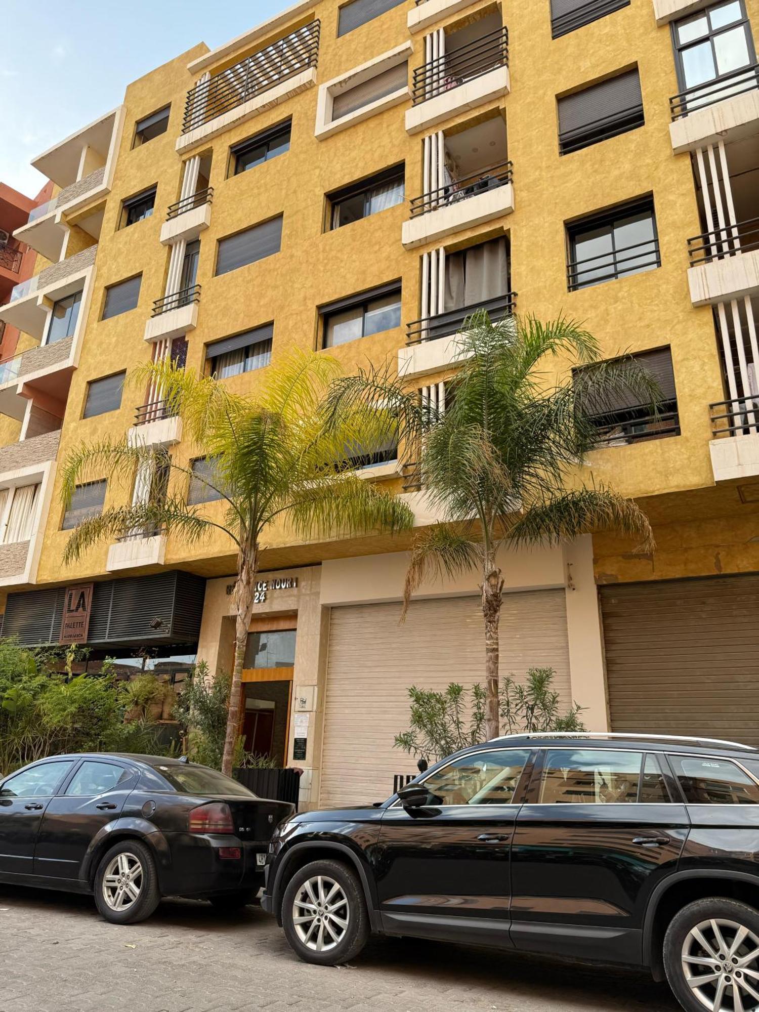 Appartement Nour Gueliz Marrakech Marrakesh Bagian luar foto