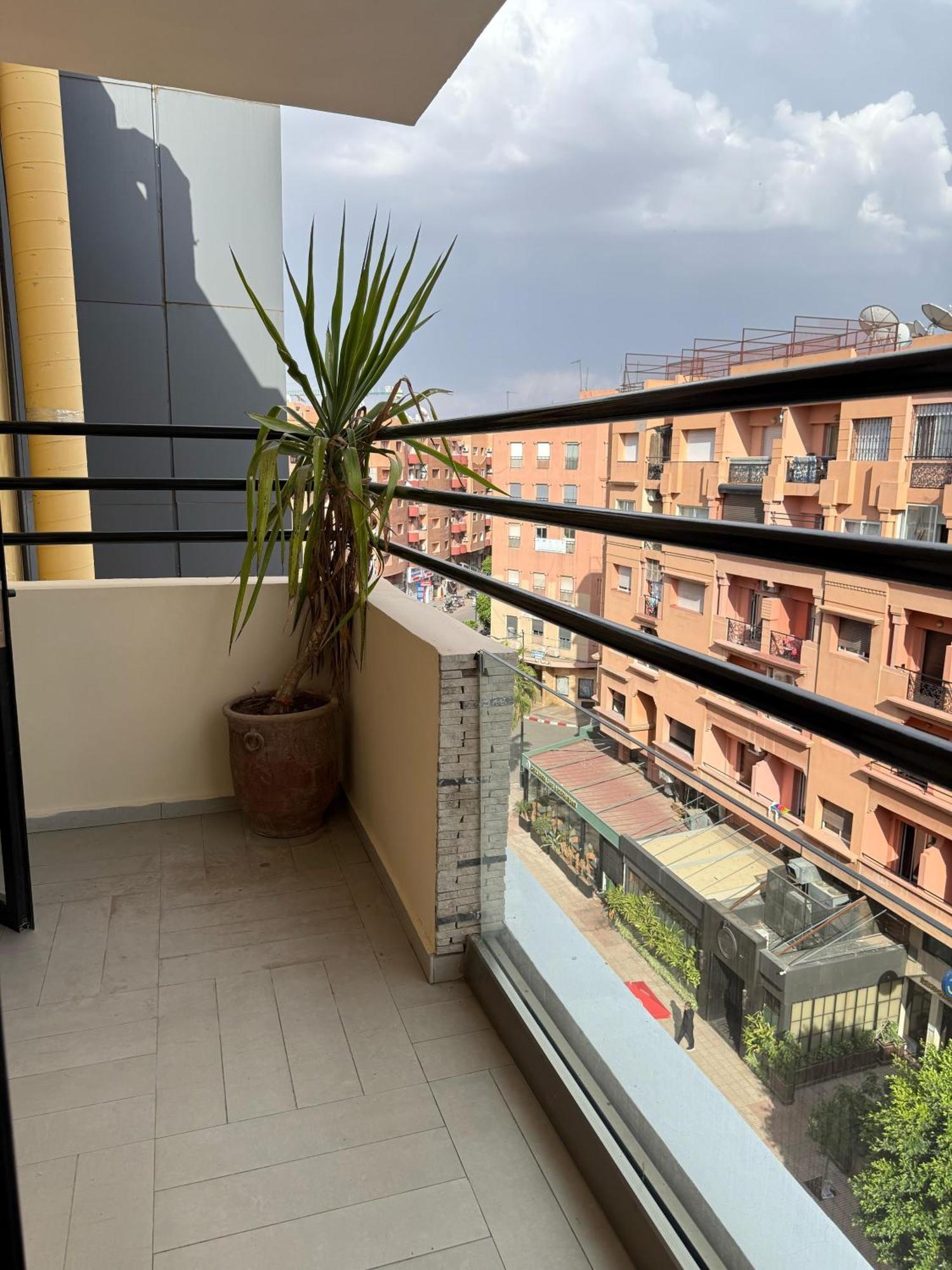 Appartement Nour Gueliz Marrakech Marrakesh Bagian luar foto