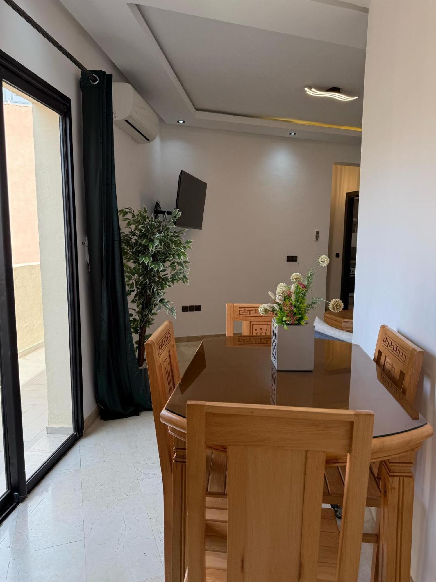 Appartement Nour Gueliz Marrakech Marrakesh Bagian luar foto