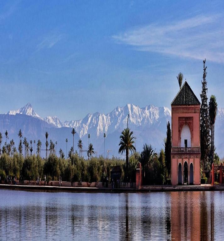 Appartement Nour Gueliz Marrakech Marrakesh Bagian luar foto